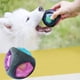 thumbnail image 4 of Pelota de juguete para perros con luz LED y chirriador, pelotas para perros, juguete para perros, pelota de juego para perros, brilla con colores cambiantes, hecha de caucho termoplástico, 4 of 8