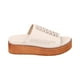 thumbnail image 1 of Sandalia Mujer Beige Plataforma Kika Police, 1 of 6