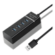 thumbnail image 1 of Hub 4 puertos USB 3.0 JKRTech indicador LED 5Gbps PC, 1 of 3