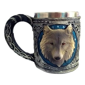 Genérico - Shoperos Cerveceros Vaso Cervecero Lobo Tazon Vasos Shopero