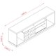 thumbnail image 3 of Rack Adria 60 Naturale Off White, 3 of 4