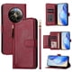 thumbnail image 1 of Funda tipo libro para Realme 12 plus 5G con bolsillo con cremallera, cierre magnético, 7 ranuras para tarjetas y correa para la muñeca., 1 of 6