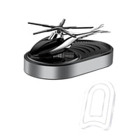 Magideal - Ambientador De Aire Para Coche, Accesorio De Decoración Interior De Perfume Para Coche, Difusor De Aceite Esencial Para Coche, Difusor De Aromaterapia Plata