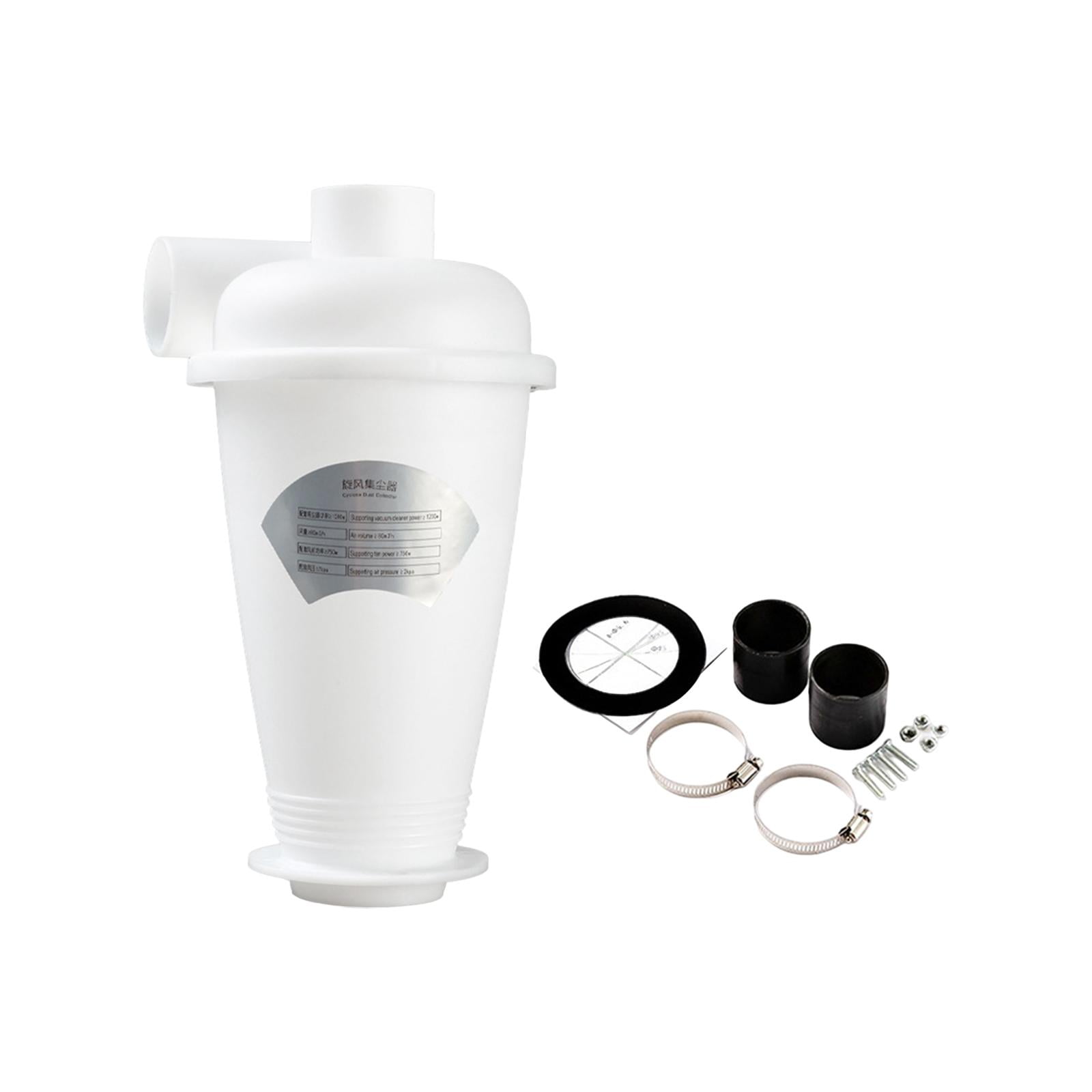 Bothyi - Colector De Polvo Ciclónico, Herramienta De Eliminación De Polvo Para Arena, Residuos De Construcción, Yeso, Color Blanco