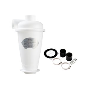 Bothyi - Colector De Polvo Ciclónico, Herramienta De Eliminación De Polvo Para Arena, Residuos De Construcción, Yeso, Color Blanco