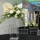 thumbnail image 3 of Soporte para flores YALLOVE con pedestal acrílico transparente de 60 cm para bodas, 3 of 7