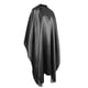 thumbnail image 4 of salón hogar corte de pelo capa peluquería peluquería delantal impermeable pa?o negro, 4 of 5