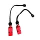thumbnail image 1 of 2 Piezas De Supervivencia De Emergencia Silbidos De Seguridad Scuba Diving Water Sports Red, 1 of 3