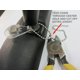 thumbnail image 5 of Porta placa JL Safety 25 cm con gancho y colgante, 5 of 9