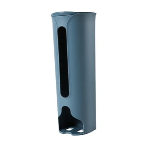 Bothyi - Soporte Para Bolsa De Comestibles, Organizador Portátil De Bolsas De Basura Para Baño, Hogar, Cocina, Azul