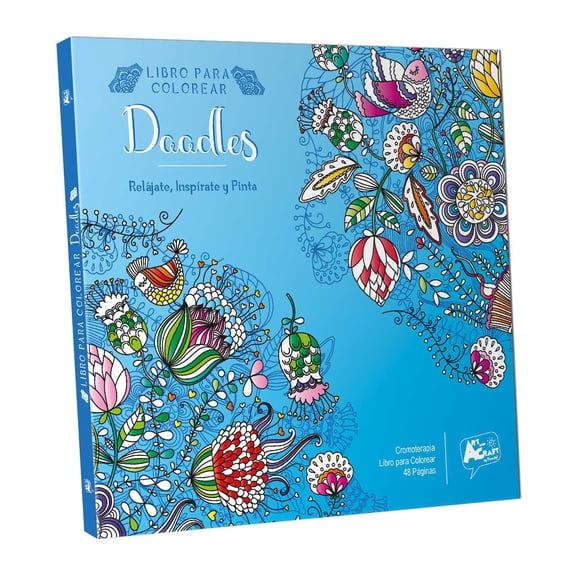 Libro Para Colorear Doodles 48 Pag. Art & Craft