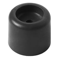 Tope De Puerta Pvc Redondo 25Mm Negro 20 Unidades Dvp