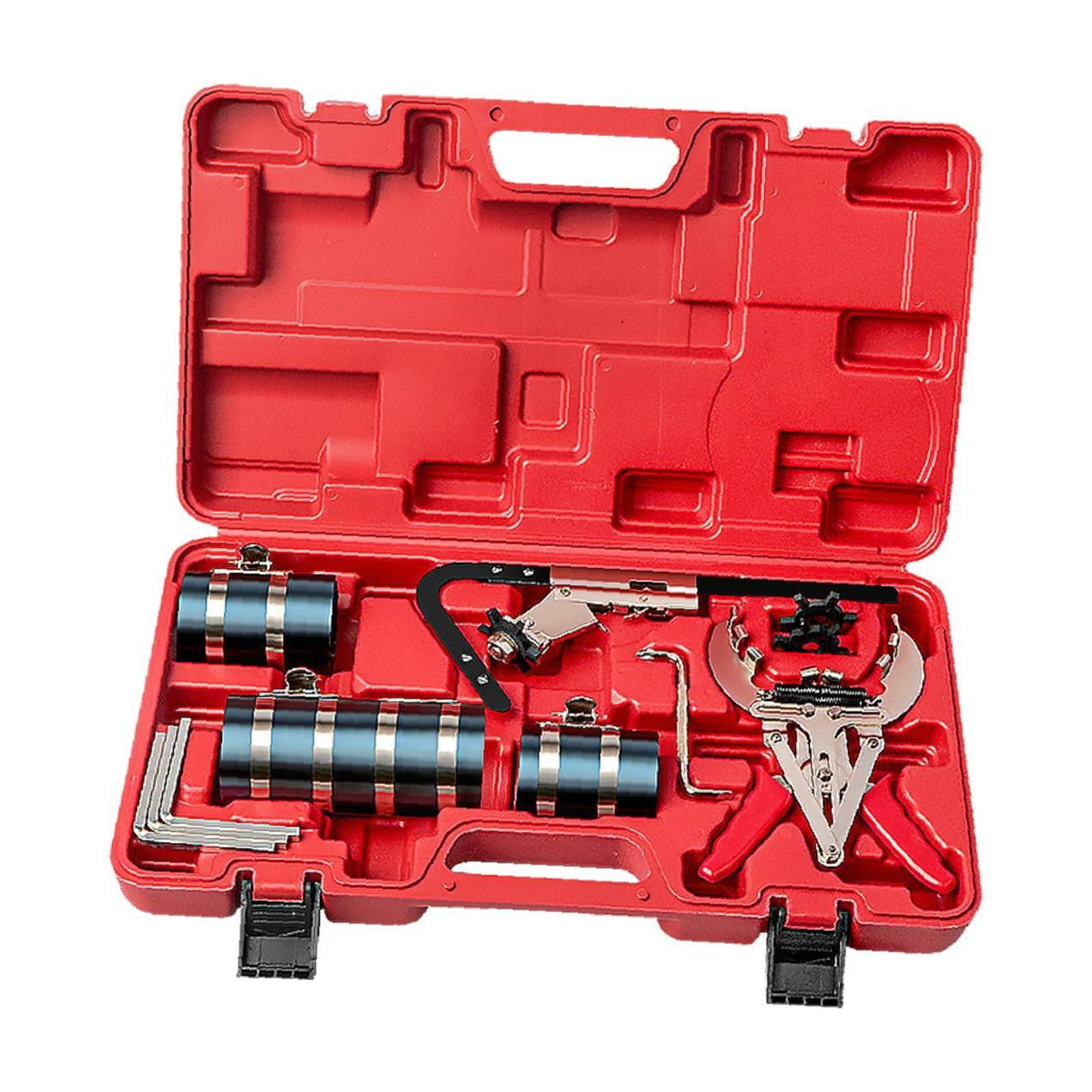 Magideal - Juego De Servicio De Anillos De Pistón, Compatible Con Aleación De Herramientas De Expansión De Pistón, Juego De Compresores De Anillos De Pistón Para 6 Pulgadas