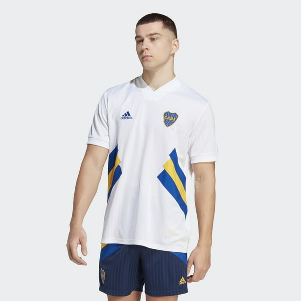 Camiseta Boca Juniors Icon Blanco Nueva Original Adidas