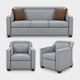 thumbnail image 2 of JUEGO DE LIVING ZAFIRO 3.1.1 GRIS, 2 of 10