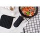 thumbnail image 4 of Colección Potholder DII Basic Terry, 100% algodón negro, 3 piezas, 4 of 9