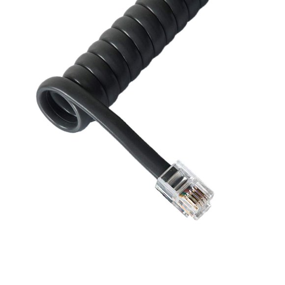 Cable para auricular ICC GCHA444025-FDG de 7.62 m / 25 pies, gris delfín