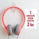 thumbnail image 4 of Wall Hooks Command, tamaño mediano, transparente, 7 ganchos con 12 tiras, 1 kg, 4 of 9