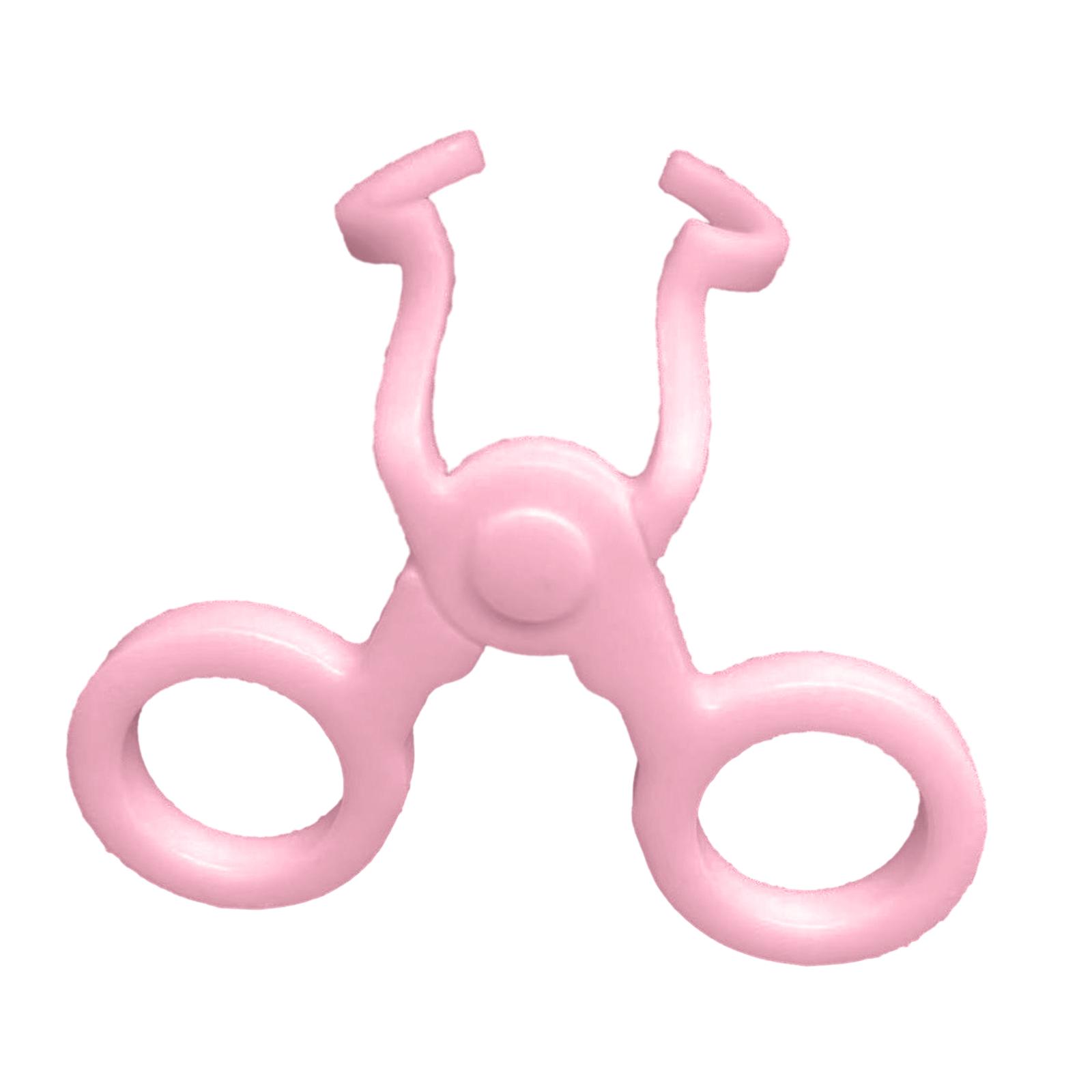 Ioensy - Herramienta Para Usar Lentes De Contacto Herramientas Para Estirar Los Párpados Ayuda Para Usar Lentes De Contacto Rosa