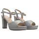 thumbnail image 5 of Sandalia de Mujer, Plateada Casual Chalada Voce-1, 5 of 6
