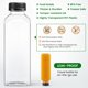 thumbnail image 3 of Botellas AOZITA 480 ml Pack de 12 reutilizables de plástico, 3 of 9