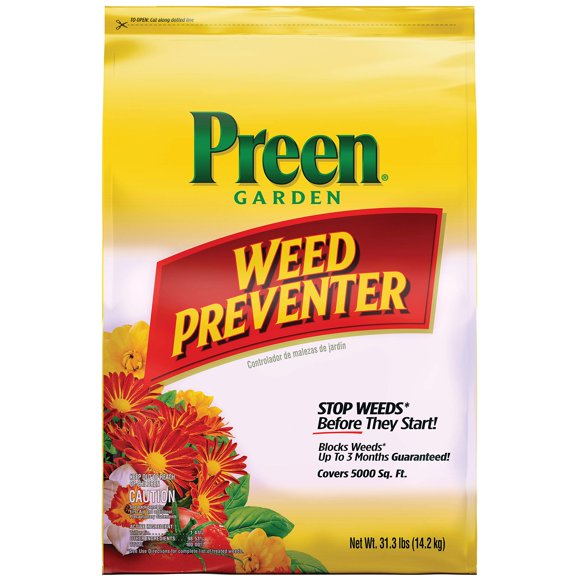 Antimalezas Preen 2463802 Garden, 14,2 kg para 464,5 m²