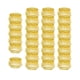 thumbnail image 3 of 30 Uds frascos de cosméticos recargables con botella de crema para ojos muestra de cosmético ligero embalaje de cosméticos contenedor de tarro vacío p , AMARILLO, 3 of 5