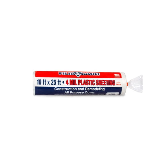 Lámina de plástico Film-Gard 626170, 3 m x 7,6 m x 0,1 mm, transparente