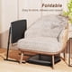 thumbnail image 3 of Mesa auxiliar plegable y ajustable Allpop para TV, 43 x 54 x 74 cm, negra, 3 of 9