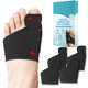 thumbnail image 1 of Corrector de Juanetes CKOWAJN para Mujer, 4 Piezas, Negro, Lavable, 1 of 7