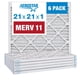 thumbnail image 1 of Filtro de aire Aerostar MERV 11 21 x 21 x 2 cm para horno AC, paquete de 6, 1 of 7