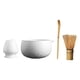 thumbnail image 3 of 4x Juego De Batidores Matcha Accesorio De Ceremonia Retro Matcha Para Mesa Navideña Oficina Blanco, 3 of 5