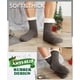 thumbnail image 5 of Calcetines Pantuflas EBMORE para Hombre, Peludos, Cálidos, Antideslizantes, Gris Oscuro, 5 of 7