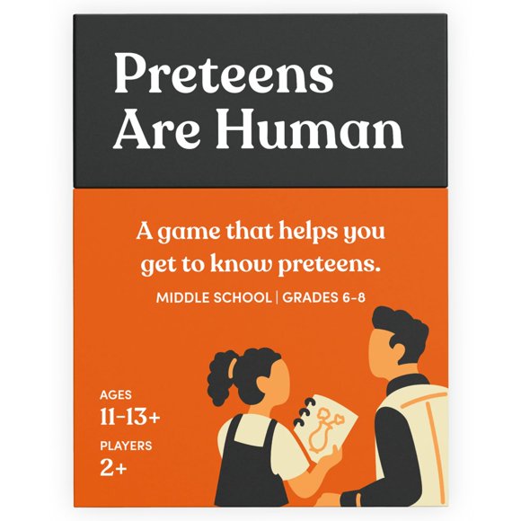 Juego de cartas Parents Are Human Preteens 140 tarjetas de conversación