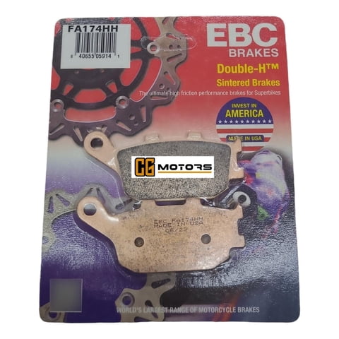 Genérico - Pastillas Freno Traseras Yamaha R7/Mt09/Mt10 Sinterizadas