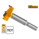 thumbnail image 2 of Broca Forstner Para Madera 35 Mm Ingco Adcs3501, 2 of 6