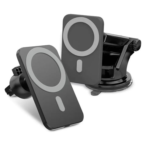 Genérica - Cargador Y Soporte Inalambrico Compatible Iphone Magsafe Para Auto