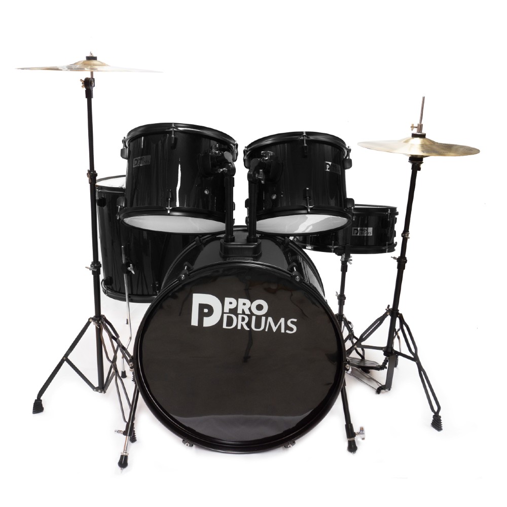 Prodrums - Batería Adulto Pro Drums Prd05-Bk