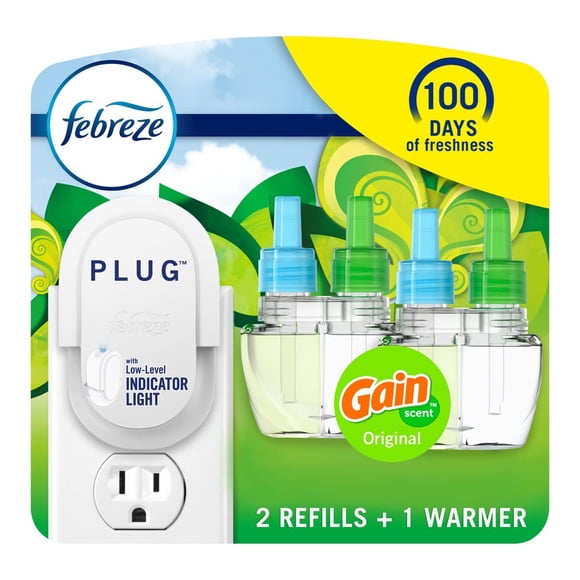 Kit de inicio para ambientadores Febreze Plug In Gain Scent