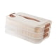 thumbnail image 4 of Contenedor De Almacenamiento De Alimentos Con Asas Y Tapas Para Pasta De Aperitivos De Carne De Tres Capas, 4 of 5