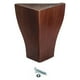 thumbnail image 1 of Pata para cama tipo europea Flex Cic Chocolate, 1 of 2