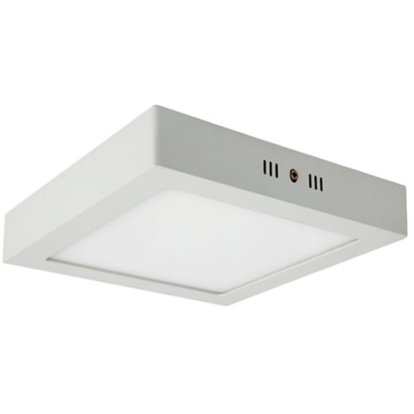 Panel Led Cuadrado Sobrepuesto 6W Luz Cálida