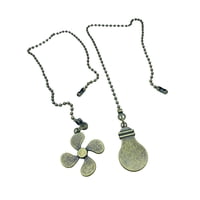 Ioensy - Adornos De Cadena De Tracción Para Ventilador De Techo Cadena De Extensión De Ventilador Para Lámpara Ventilador De Techo Estilo A