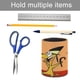 thumbnail image 5 of 2 Perros Estúpidos-theme Cylinder Pen Holder Pencil Organizer with Flannel Lining PVC Leather Material Cardboard Base for study work 10*8CM, 5 of 6