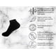 thumbnail image 3 of Calcetines Cortos Tobillera Bambú 6 Pares negro 40-45, 3 of 5