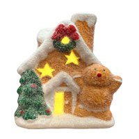 Wakeshome - Adorno De Pascua Para El Arbolito De Navidad Pascuero Luces