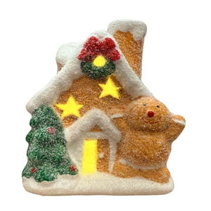 Wakeshome - Adorno De Pascua Para El Arbolito De Navidad Pascuero Luces