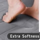 thumbnail image 3 of Juego de Alfombrillas de Baño Yimobra Memory Foam Gris 43x63+80x50 cm, 3 of 3