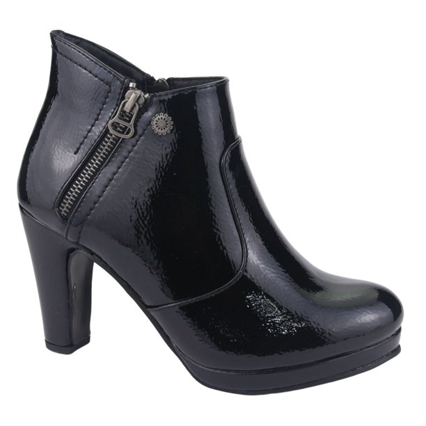 Botin Chalada Mujer Bambina-13 Negro Casual