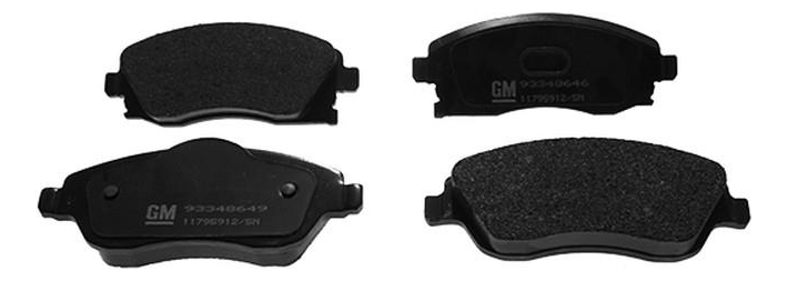 Juego De Pastillas De Freno Gm 93356408
